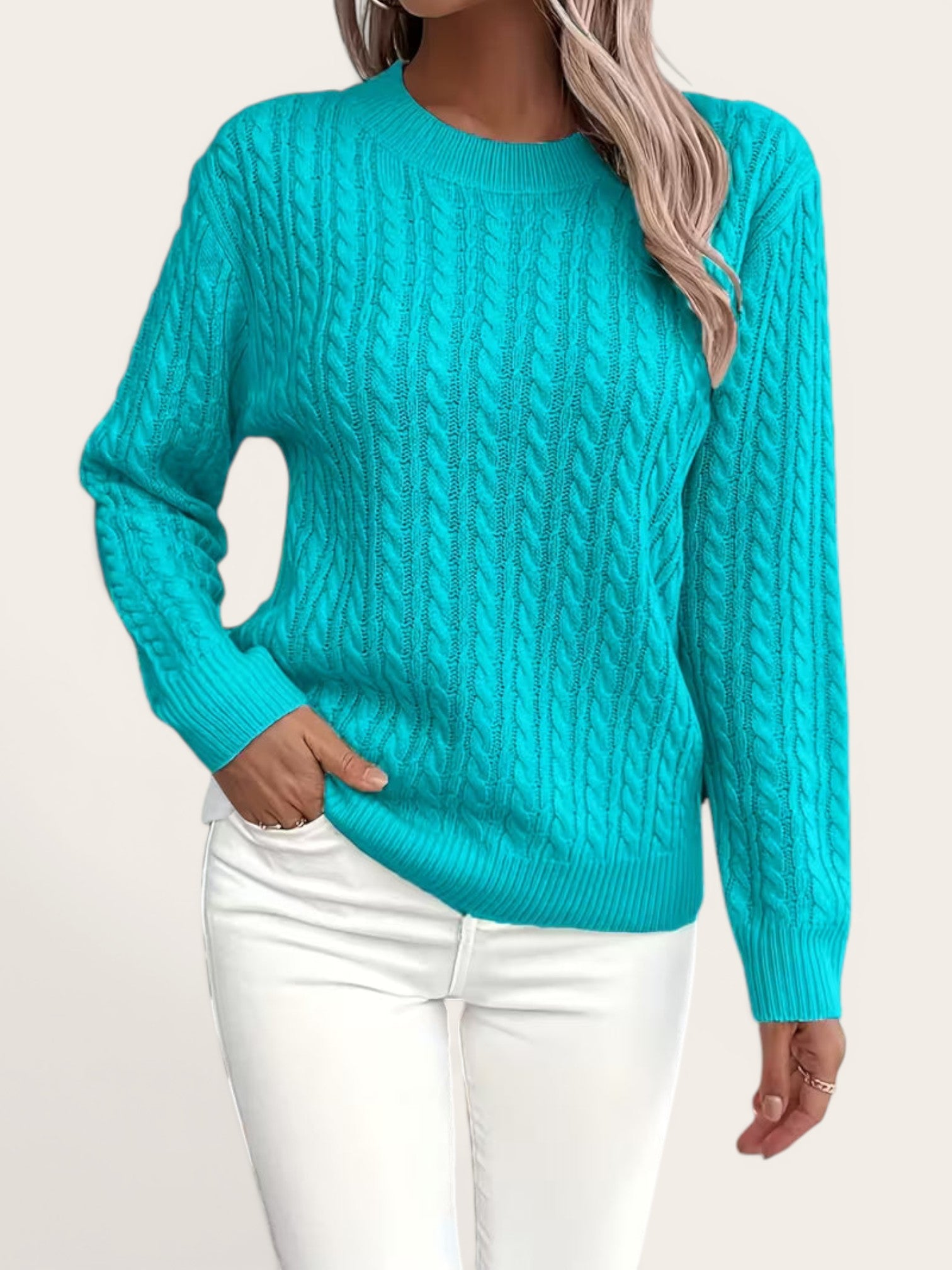 Tahlia – Relaxed Fit Lounge Knit Sweater