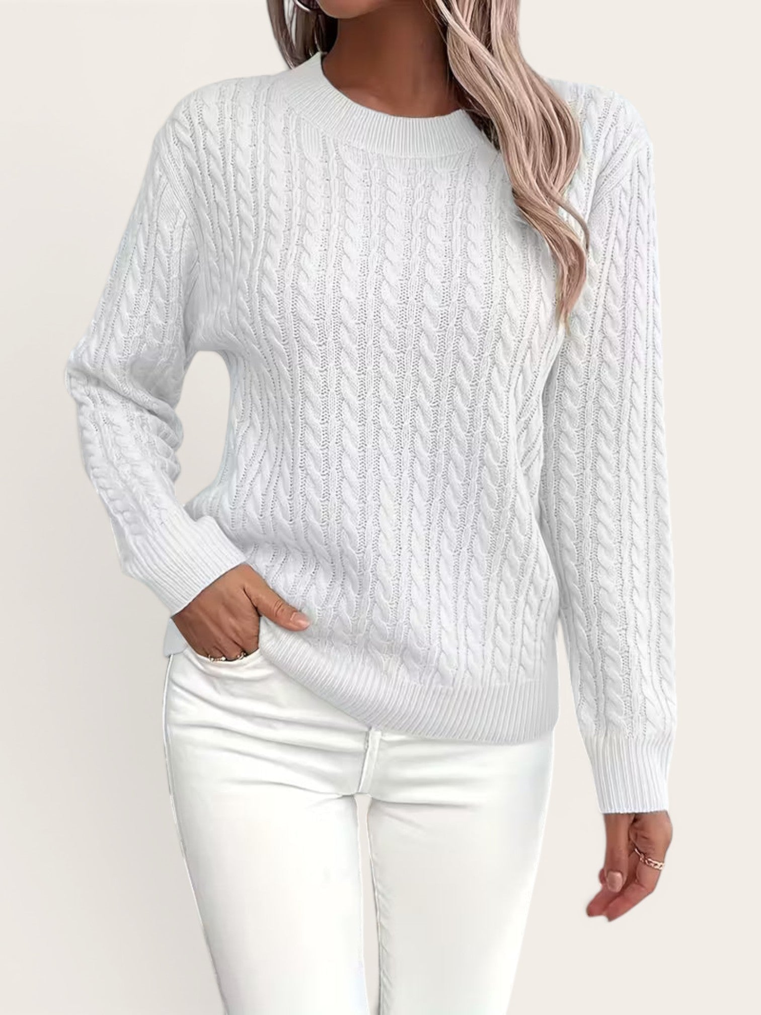 Tahlia – Relaxed Fit Lounge Knit Sweater