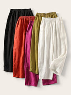 Elvira – Pure Linen Relaxed Pants