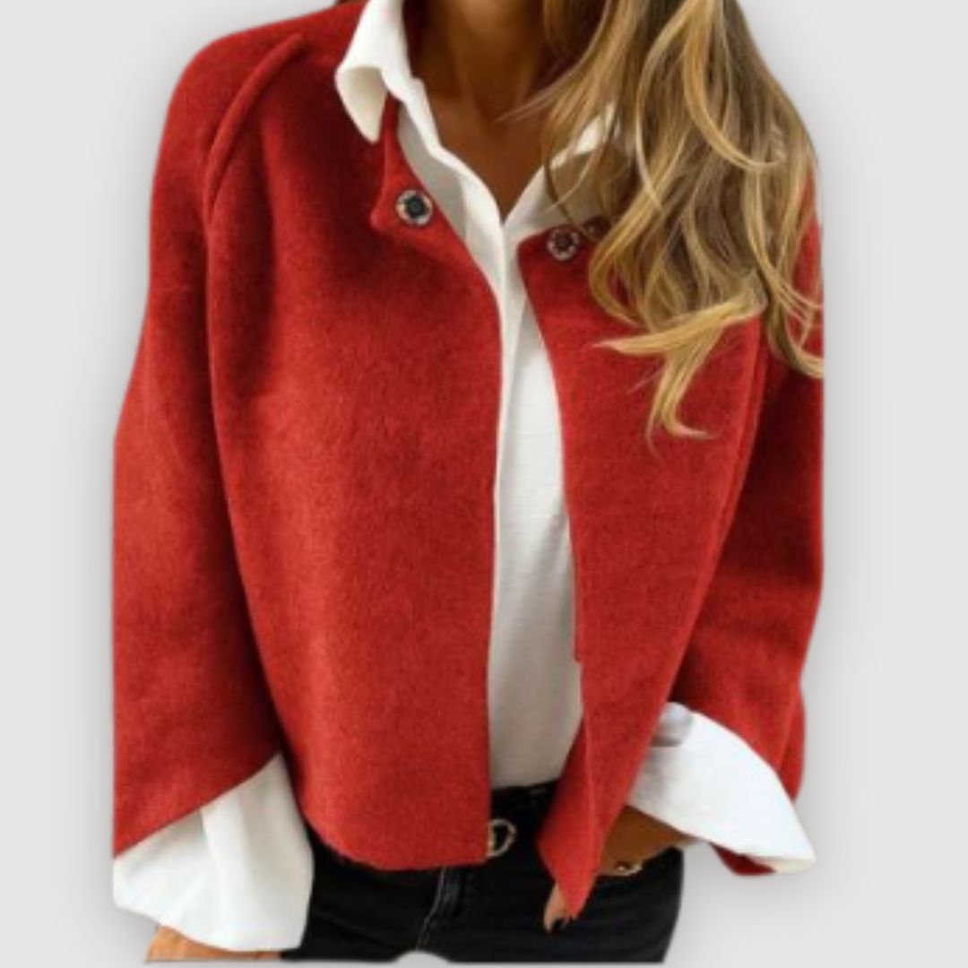 Nora - Elegant Cape Jacket