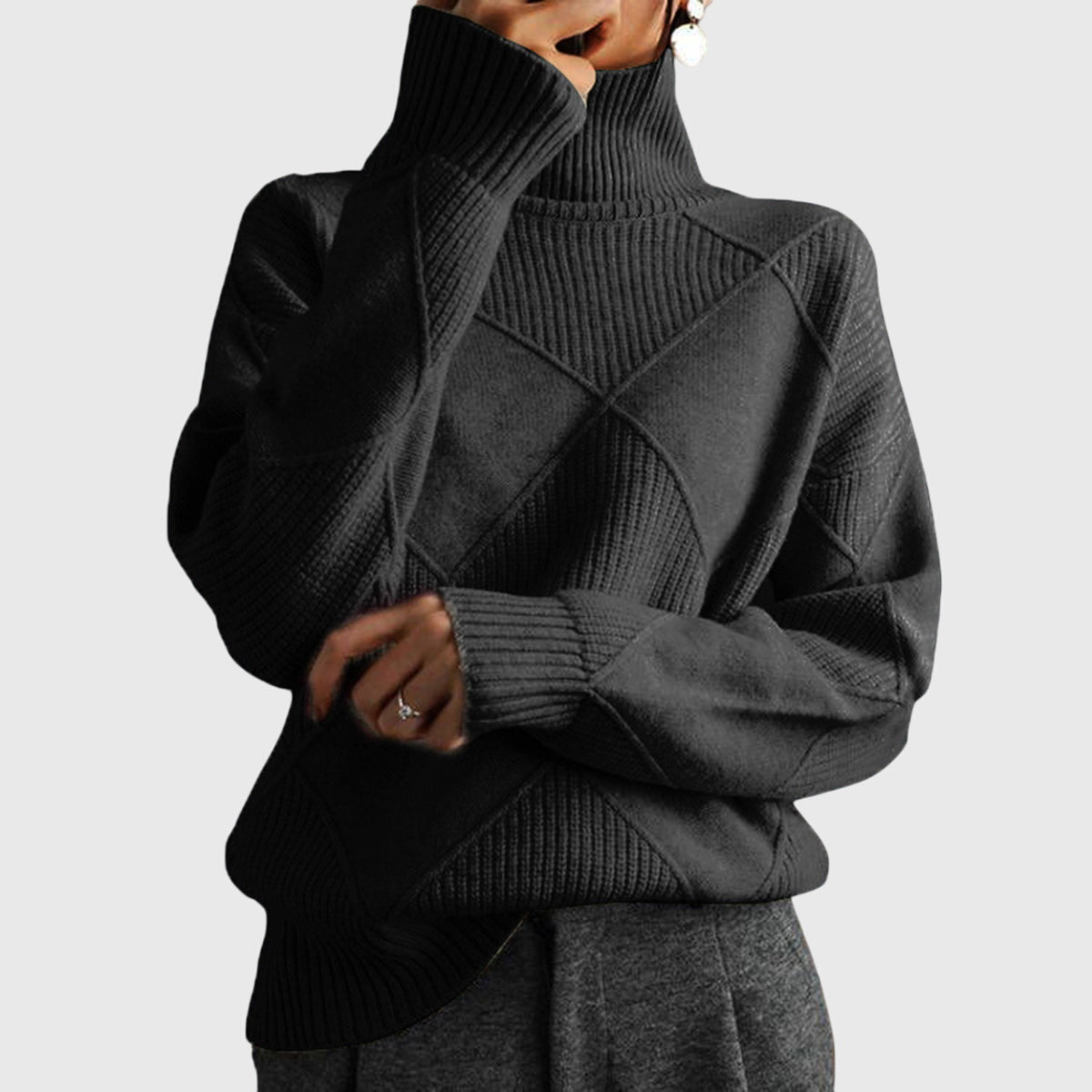 Vivara – Structured Turtleneck Knit