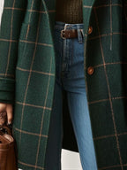 Catherine - Heritage Plaid Tweed Coat