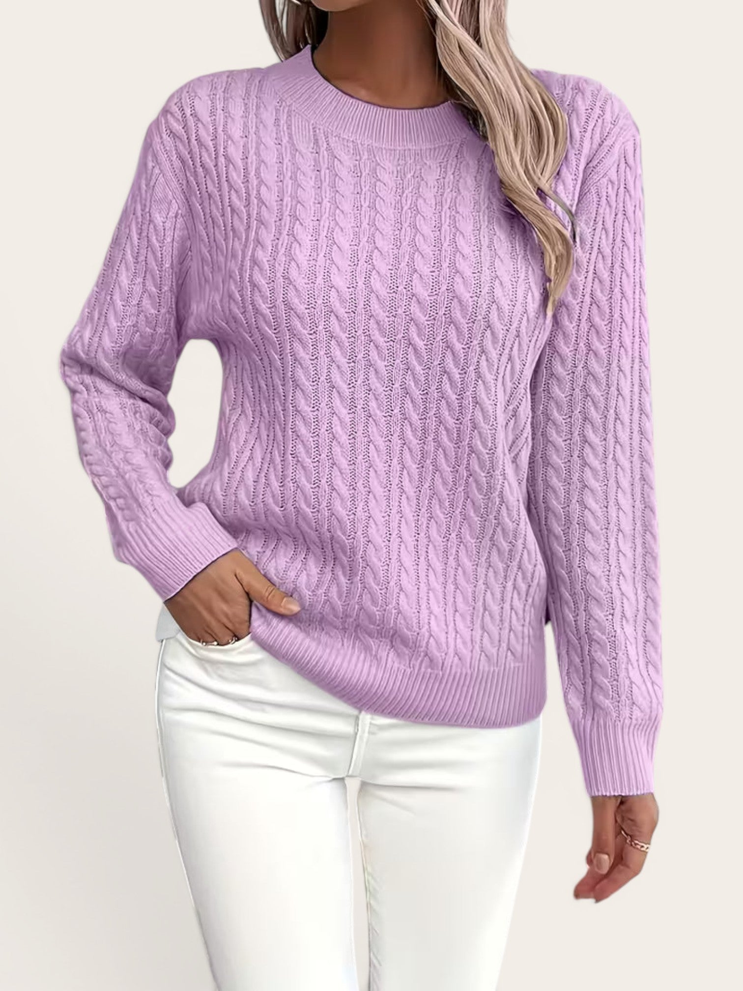 Tahlia – Relaxed Fit Lounge Knit Sweater