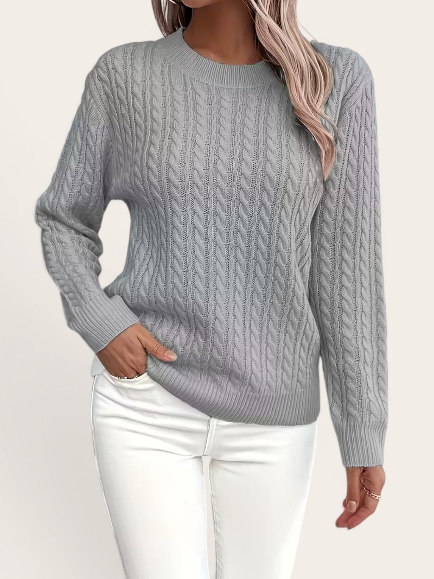 Tahlia – Relaxed Fit Lounge Knit Sweater