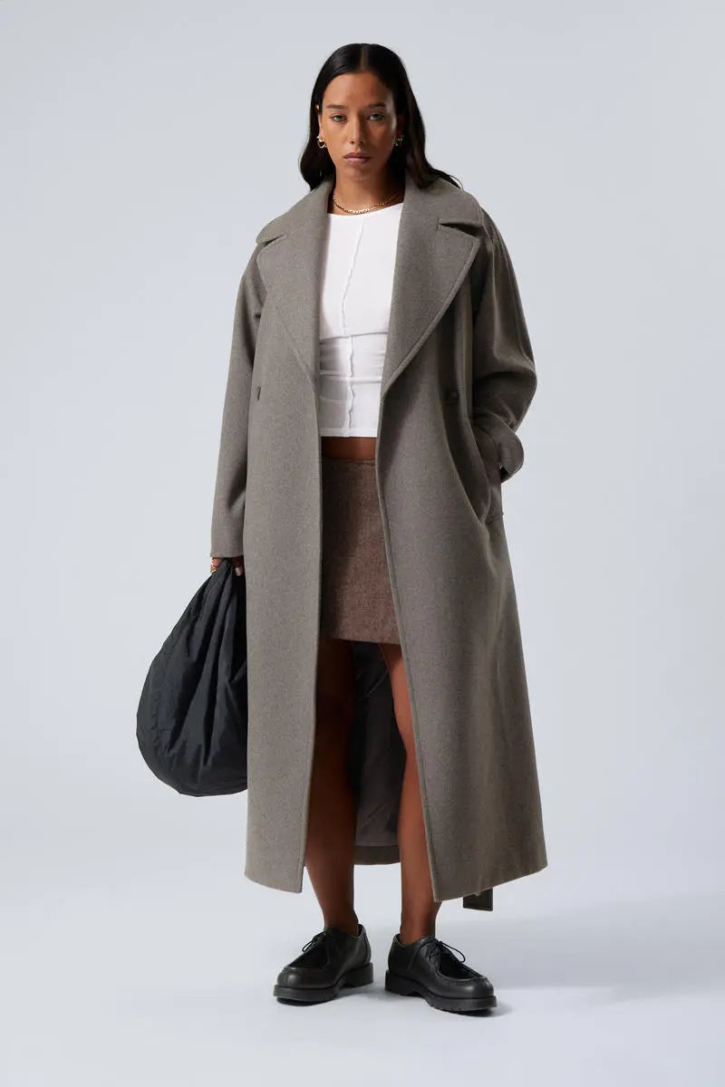 Emilia – Timeless Wool Blend Coat