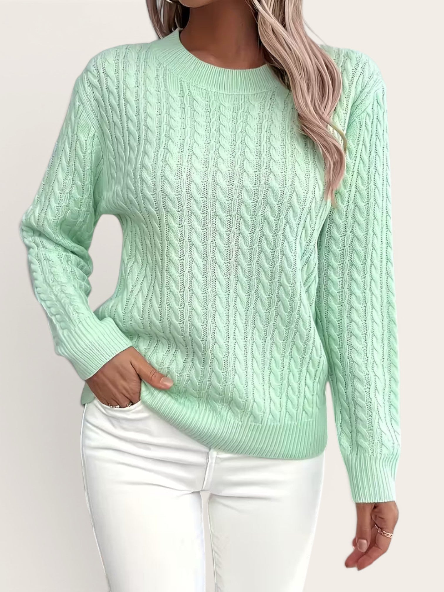 Tahlia – Relaxed Fit Lounge Knit Sweater