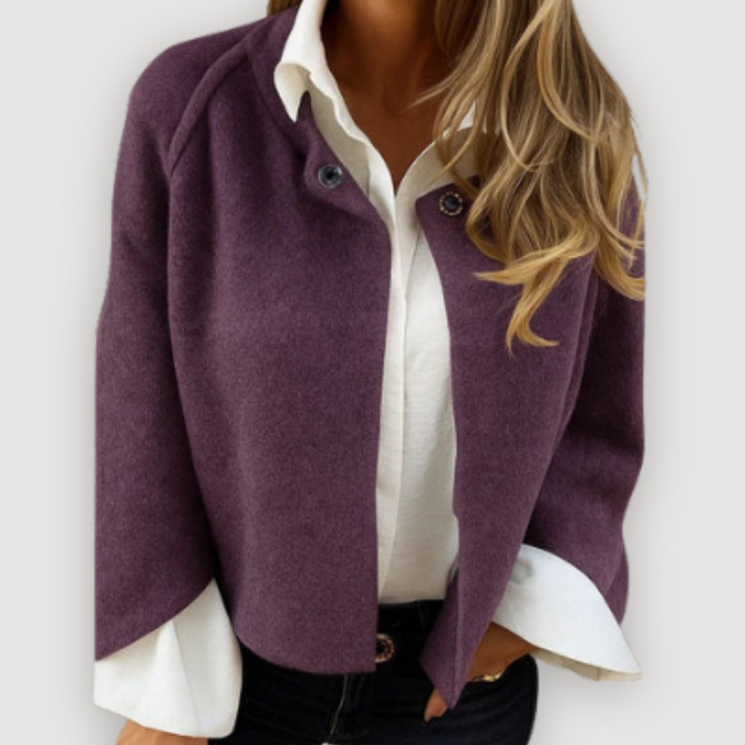 Nora - Elegant Cape Jacket