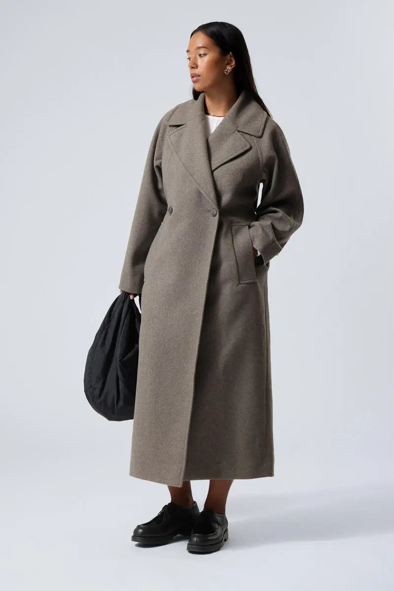 Emilia – Timeless Wool Blend Coat