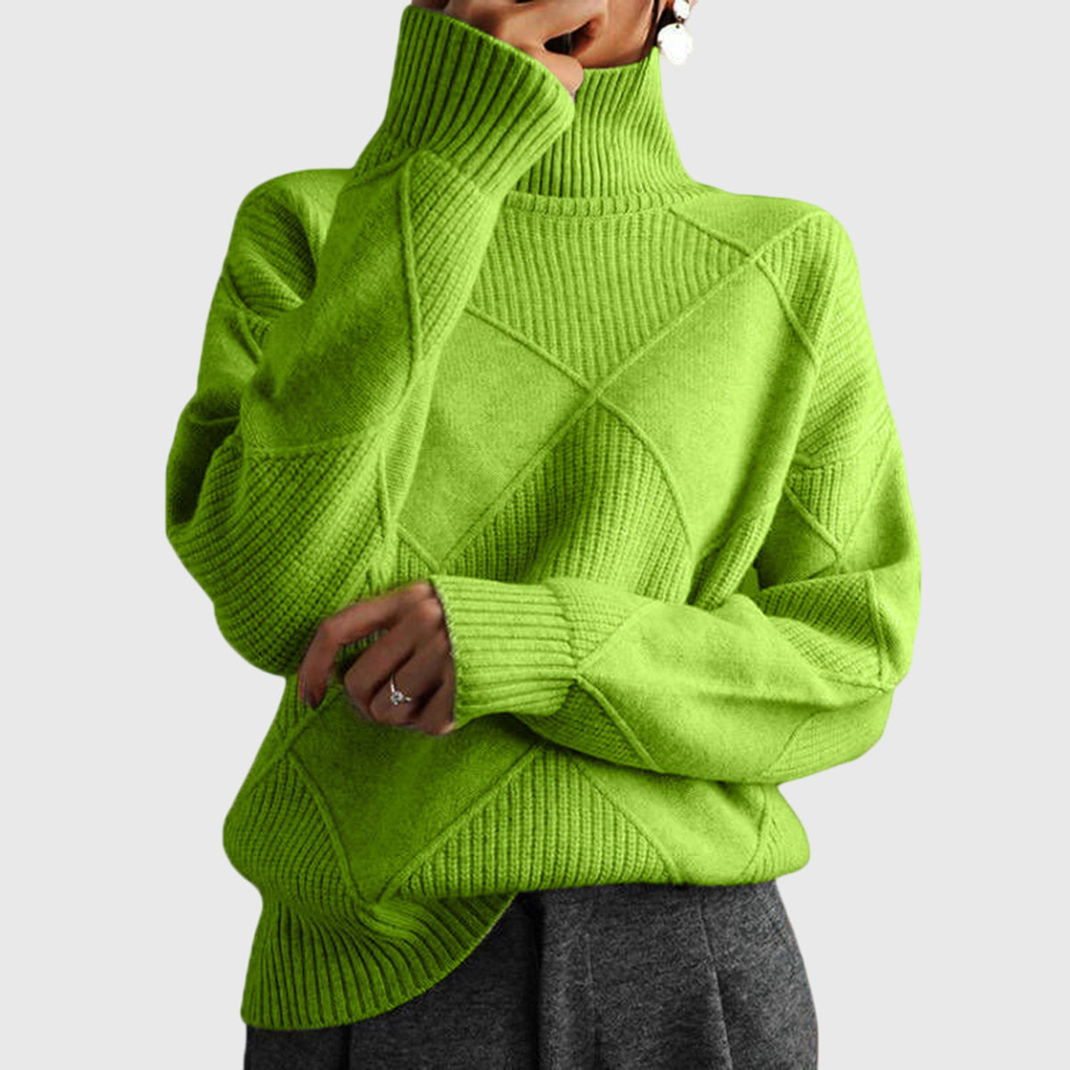 Vivara – Structured Turtleneck Knit