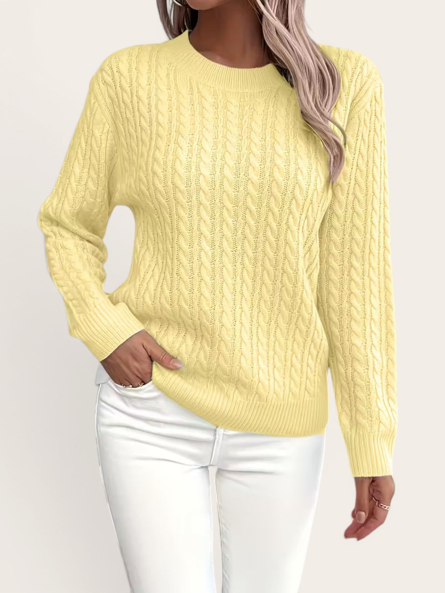 Tahlia – Relaxed Fit Lounge Knit Sweater