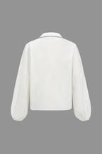 Lucienne – Refined Contrast Two-Piece Set