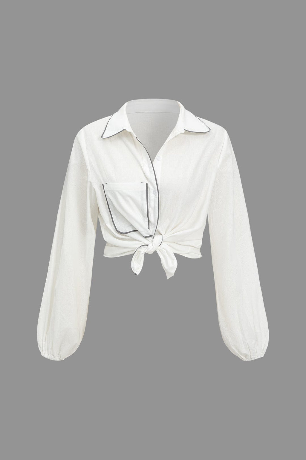 Lucienne – Refined Contrast Two-Piece Set