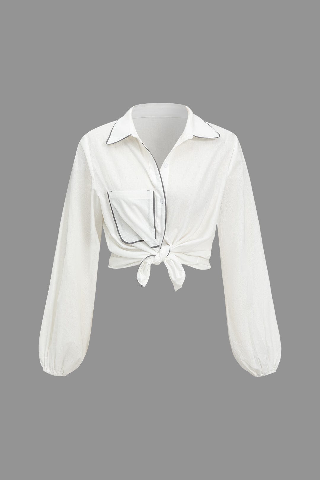 Lucienne – Refined Contrast Two-Piece Set