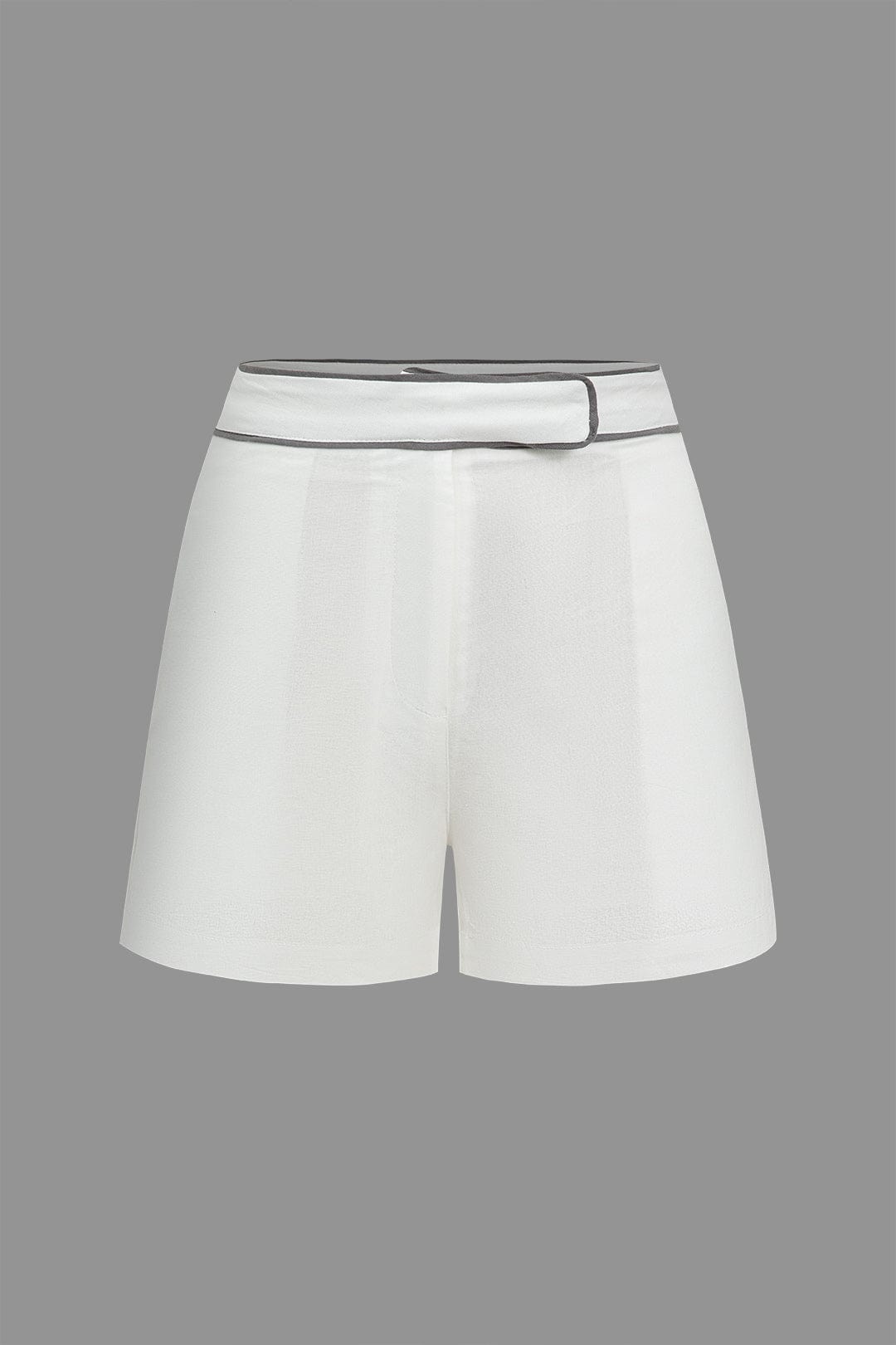 Lucienne – Refined Contrast Two-Piece Set