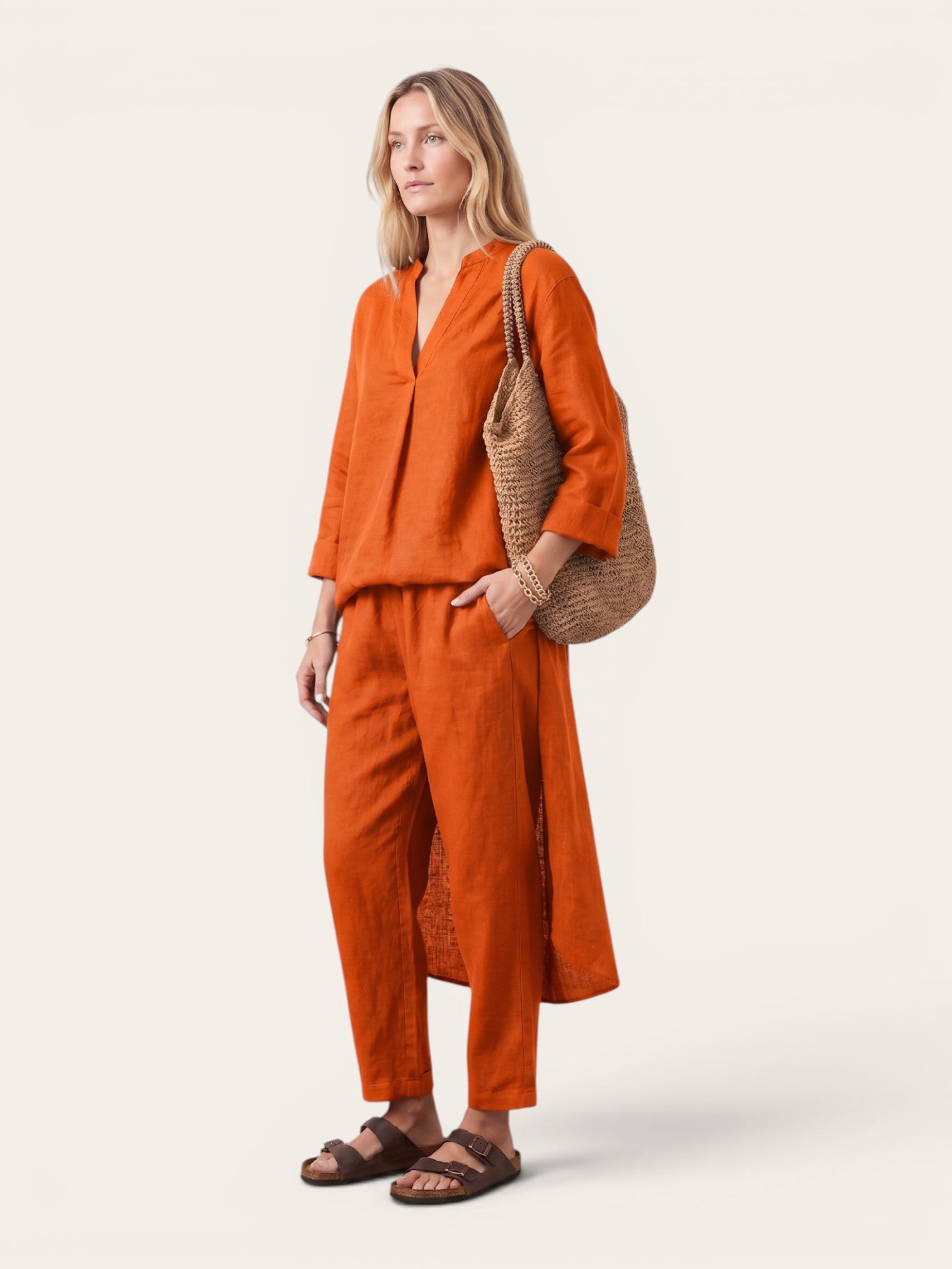 Amara – Linen Comfort Set