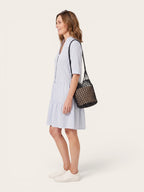Cassandra – Button-Front Tiered Summer Dress