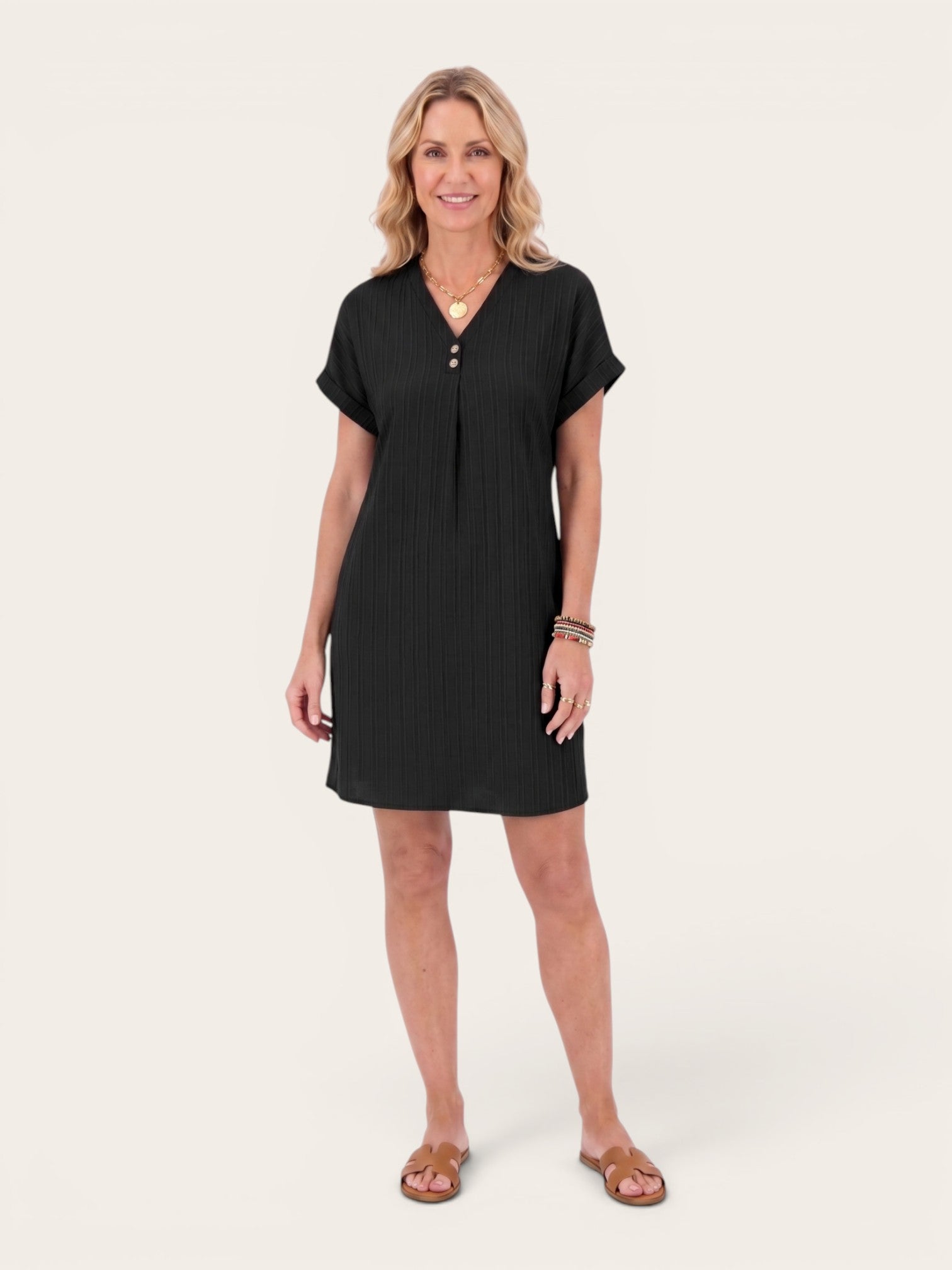 Laura – V-Neck Dress