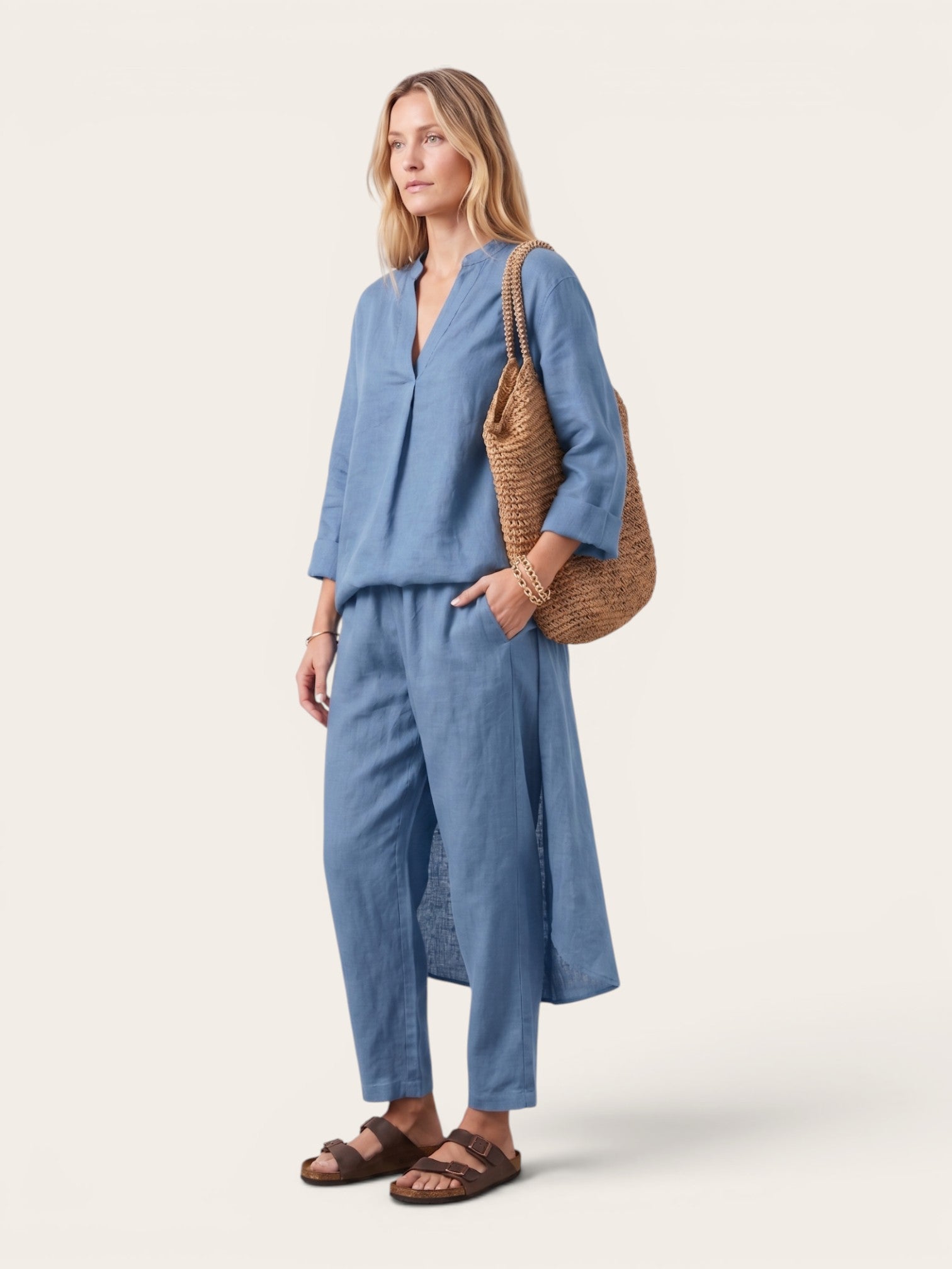 Amara – Linen Comfort Set