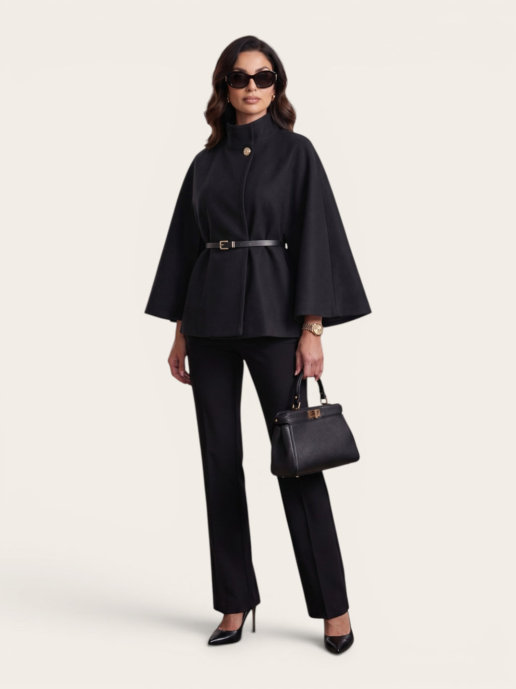Aliya – Refined Cape Coat