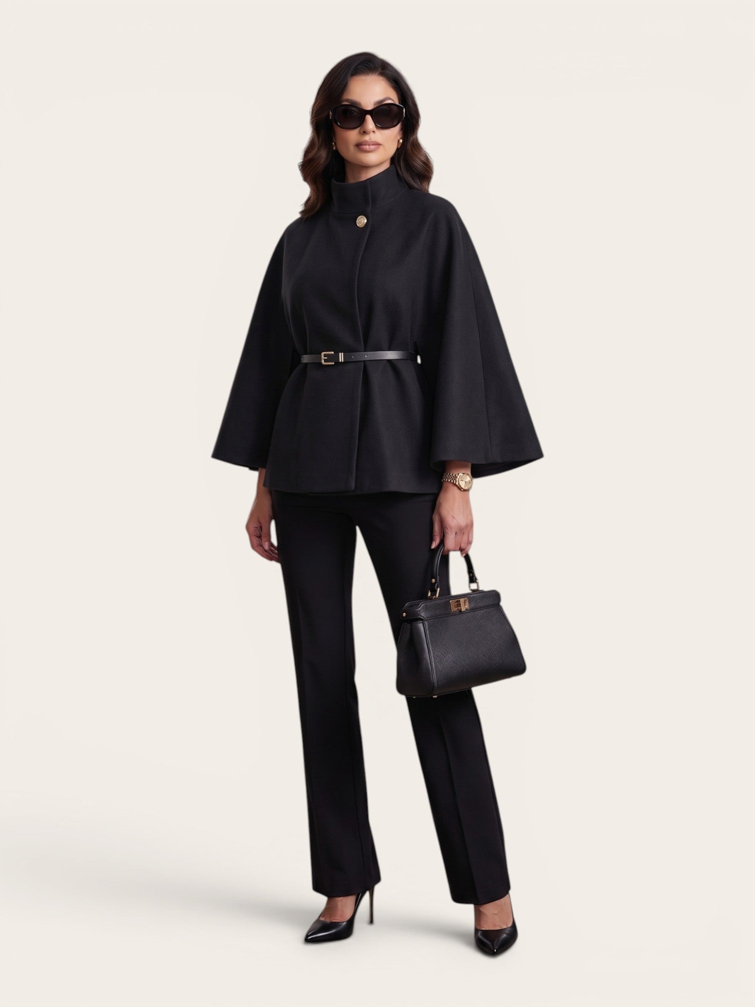 Aliya – Refined Cape Coat
