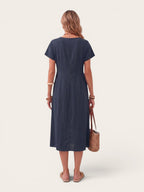 Serena – Airy Cotton Midi Dress