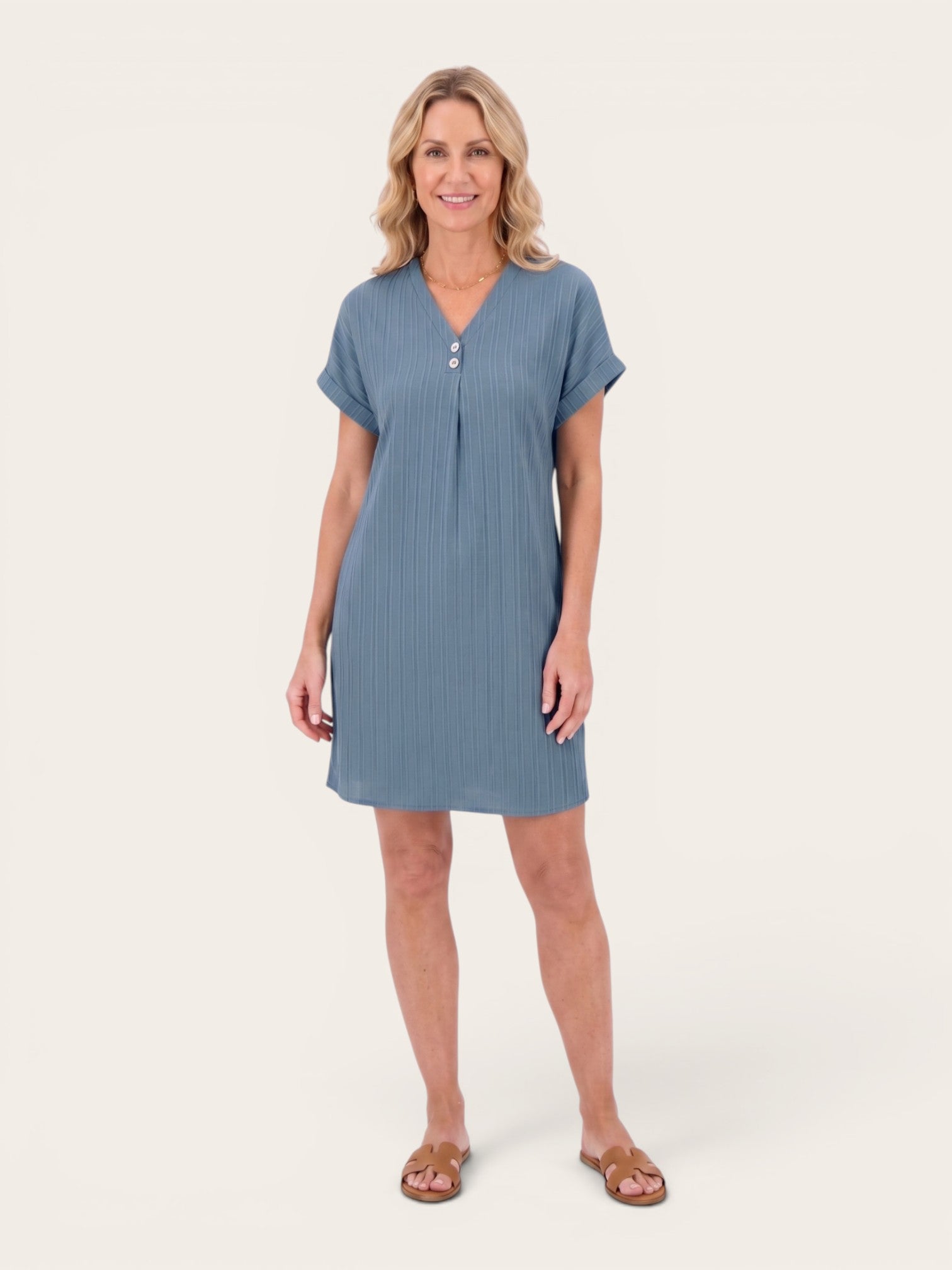 Laura – V-Neck Dress