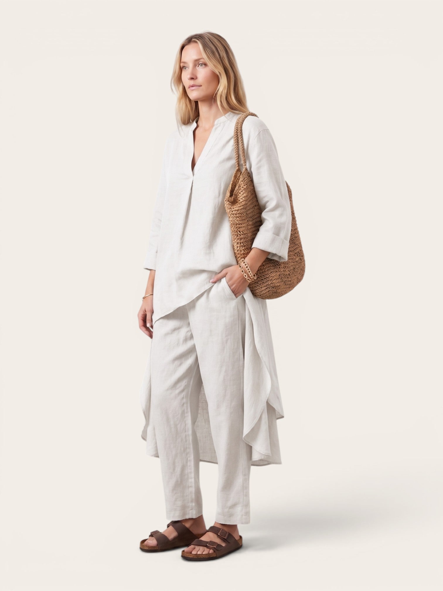 Amara – Linen Comfort Set