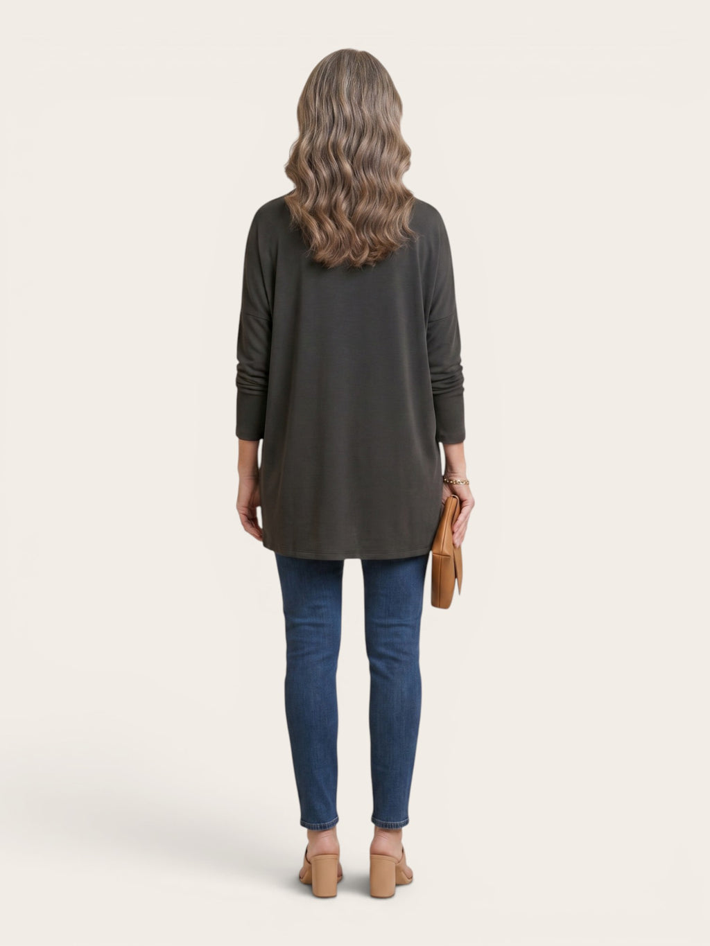 Rebecca – Relaxed Pocket Tunic Blouse