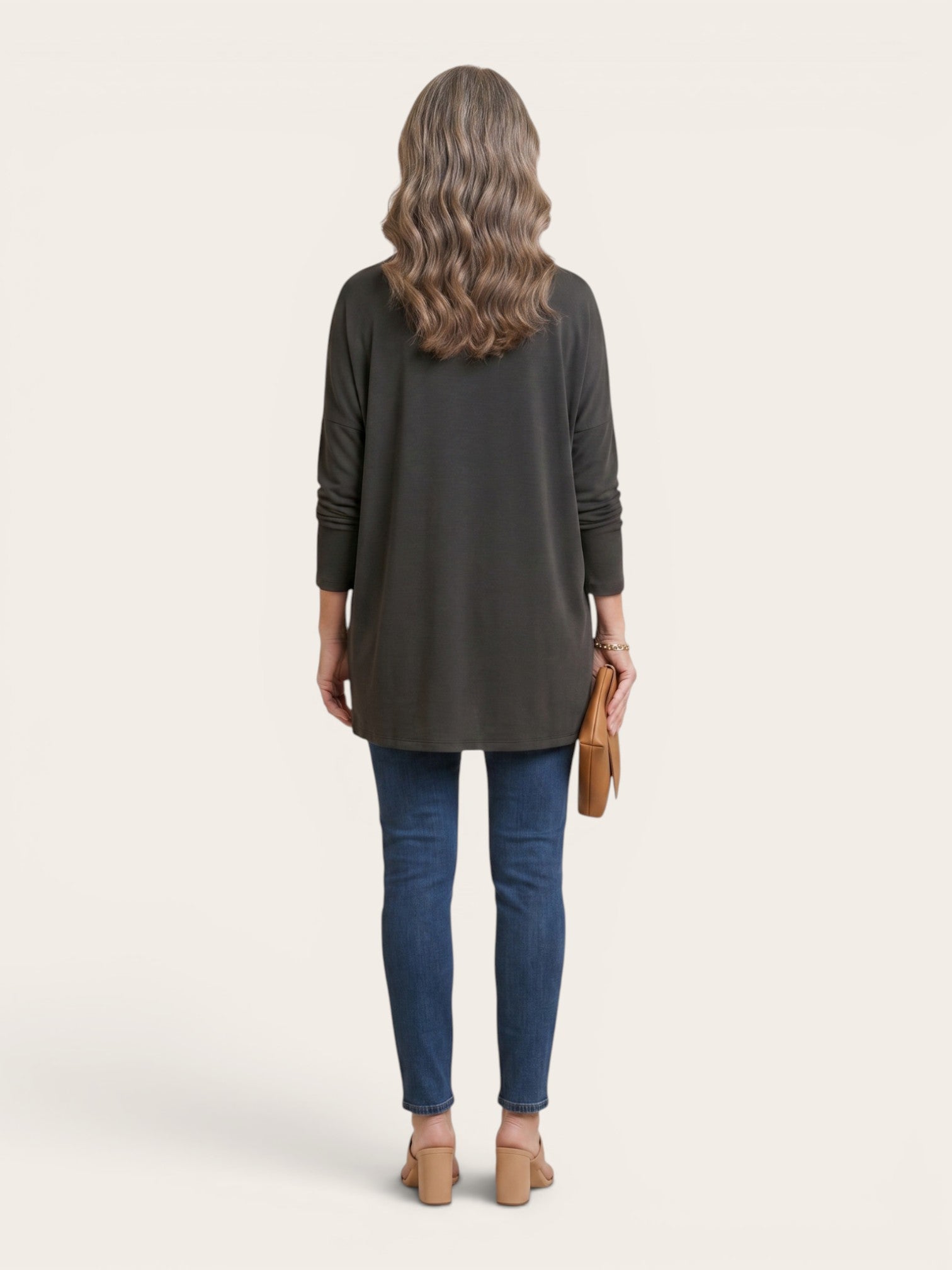 Rebecca – Relaxed Pocket Tunic Blouse