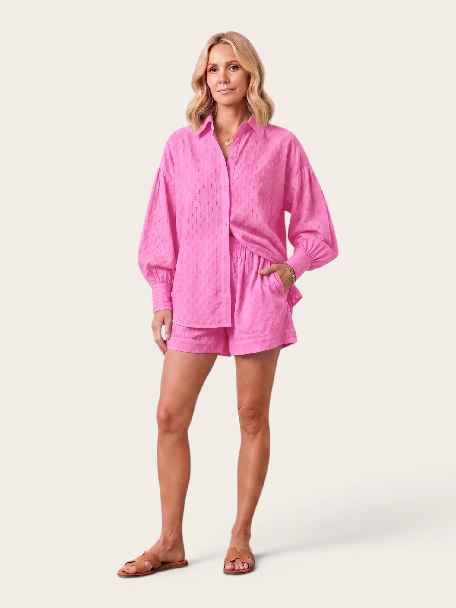 Lunara – Cotton Oversized Summer Set