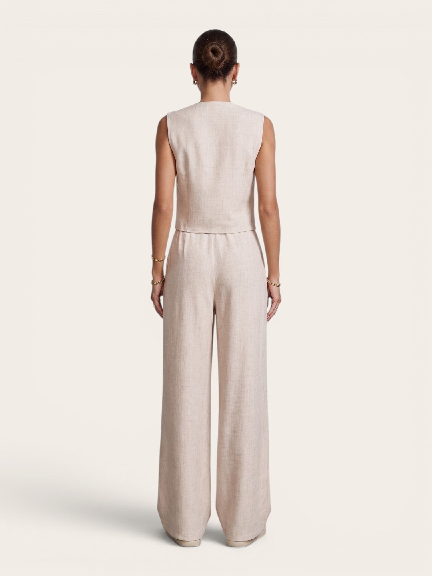 Arden – Tailored Vest & Wide-Leg Set