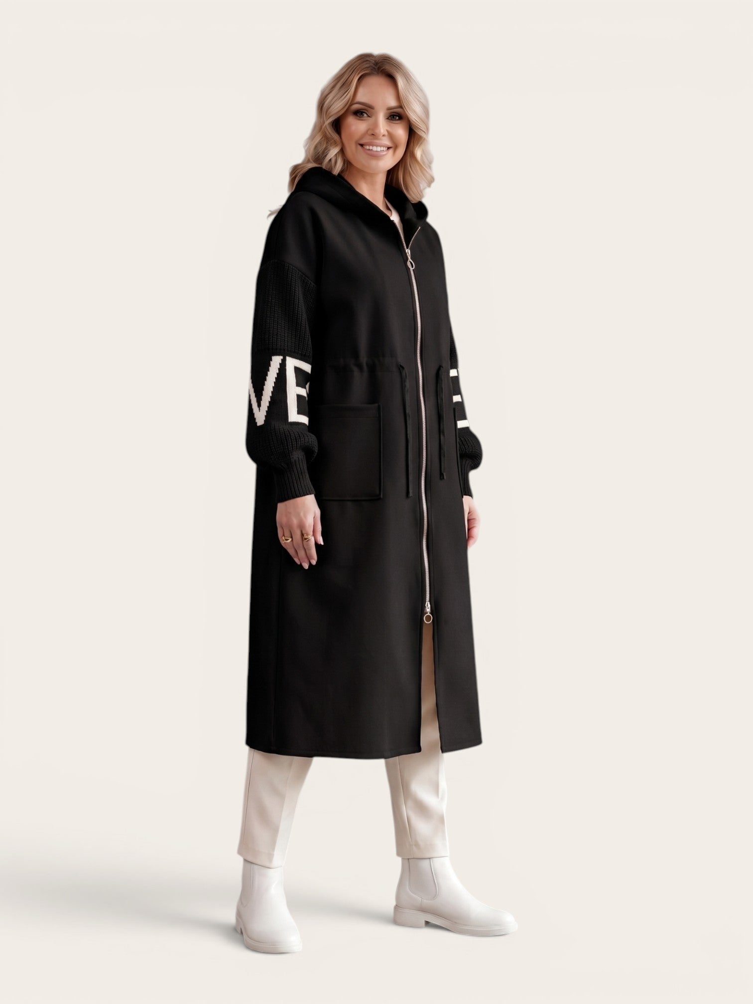 Novelle – Modern Knit Sleeve Coat