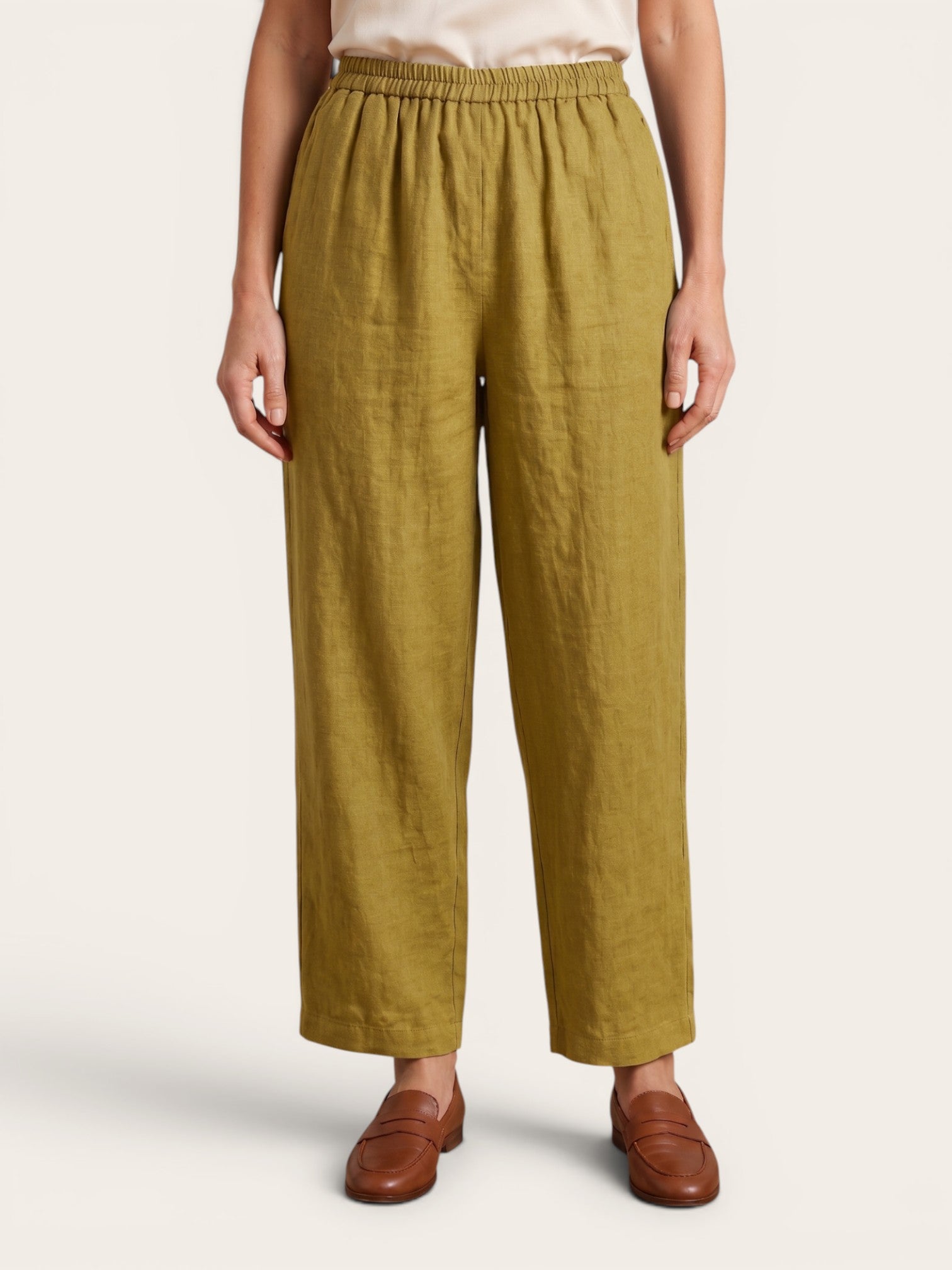 Elvira – Pure Linen Relaxed Pants