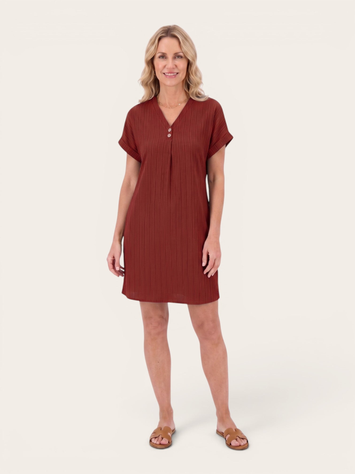 Laura – V-Neck Dress