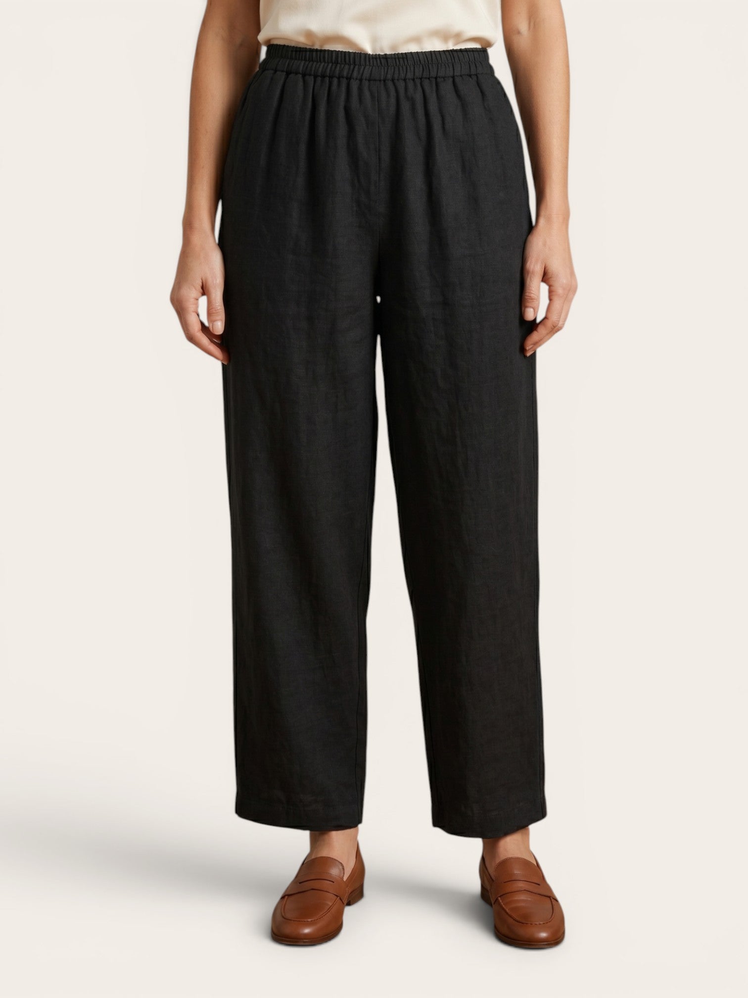 Elvira – Pure Linen Relaxed Pants