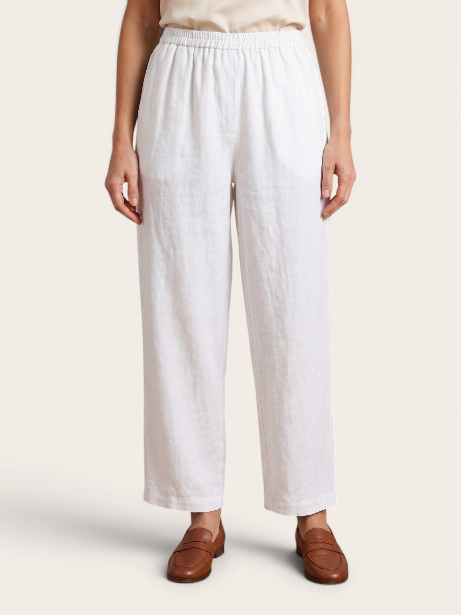 Elvira – Pure Linen Relaxed Pants