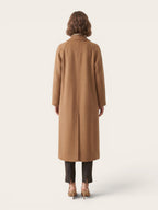 Elara – Pure Wool Tailored Coat