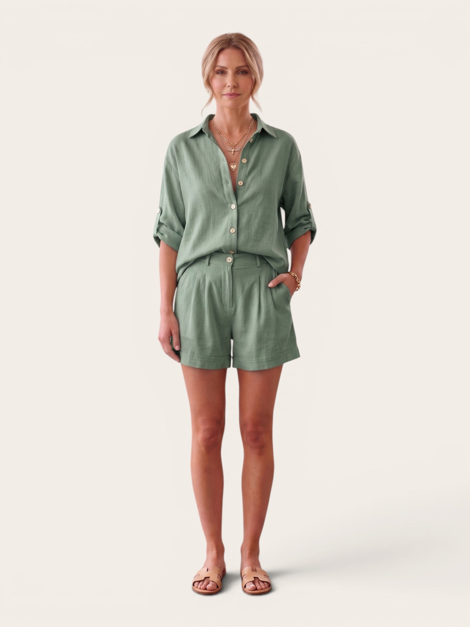 Linnea – Relaxed Linen Two-Piece Set