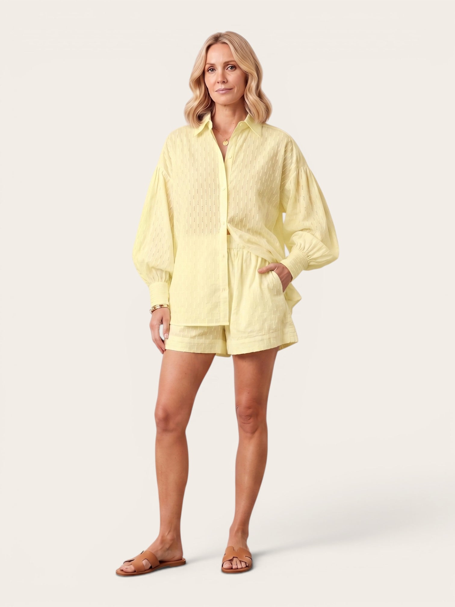 Lunara – Cotton Oversized Summer Set