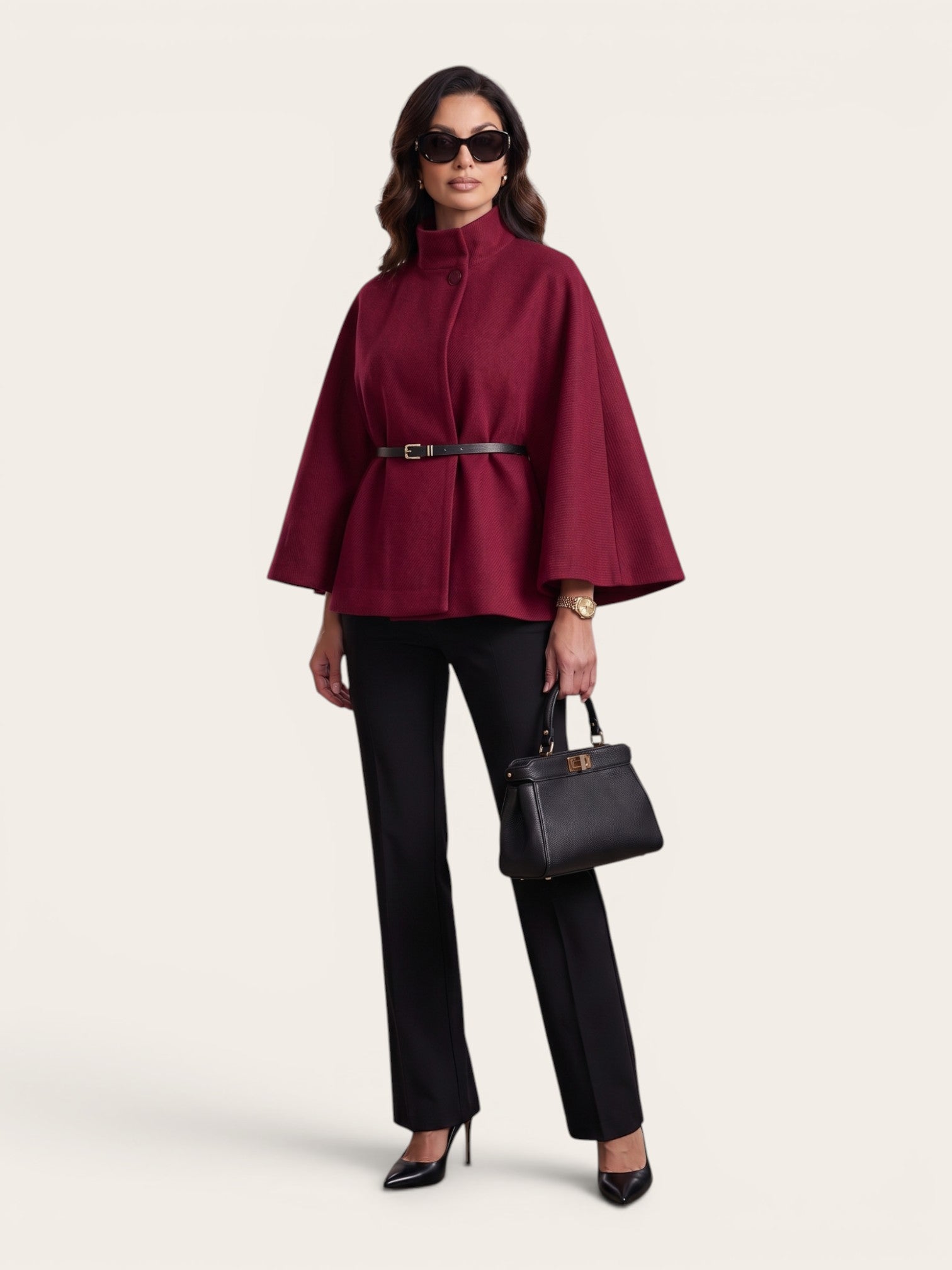 Aliya – Refined Cape Coat