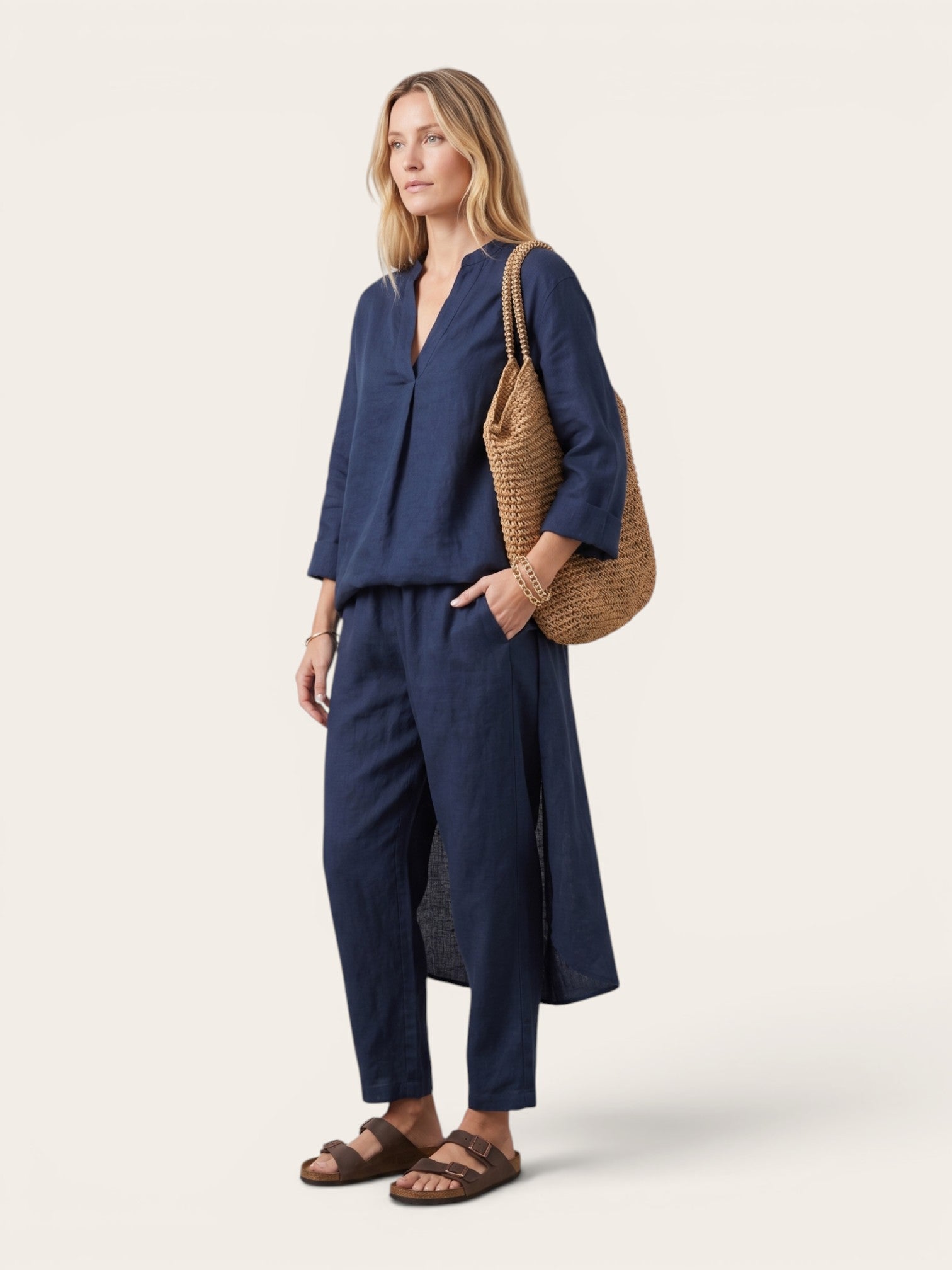 Amara – Linen Comfort Set