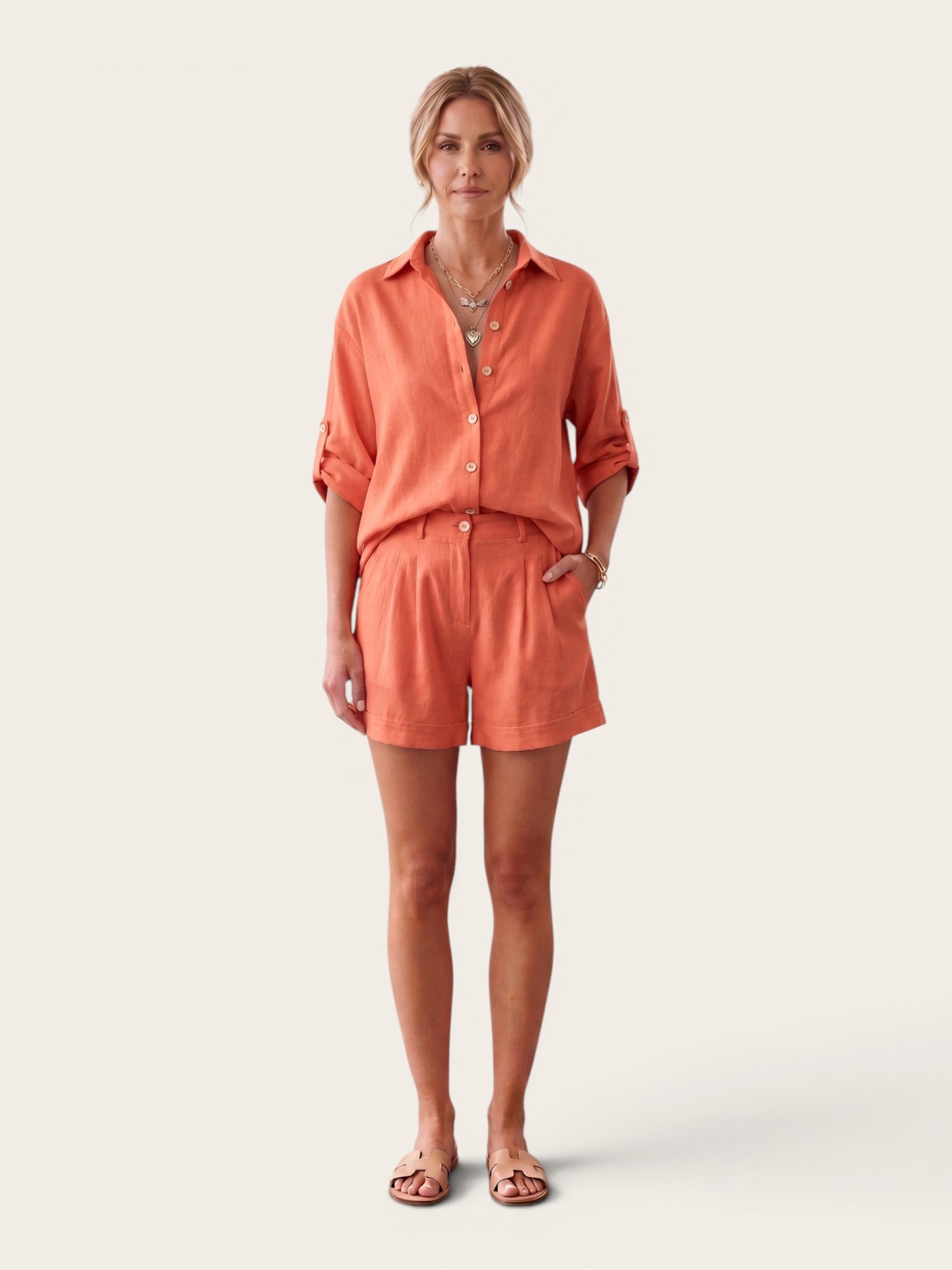 Linnea – Relaxed Linen Two-Piece Set