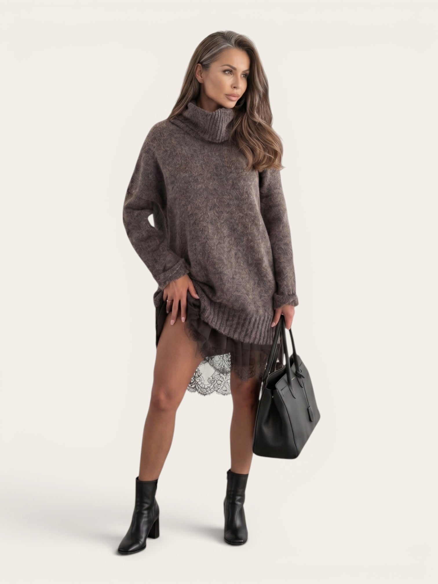 Nyra – Cozy Layered Dress Set