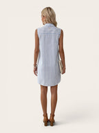 Laurienne – Striped Shirt Dress