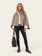 Nora - Elegant Cape Jacket