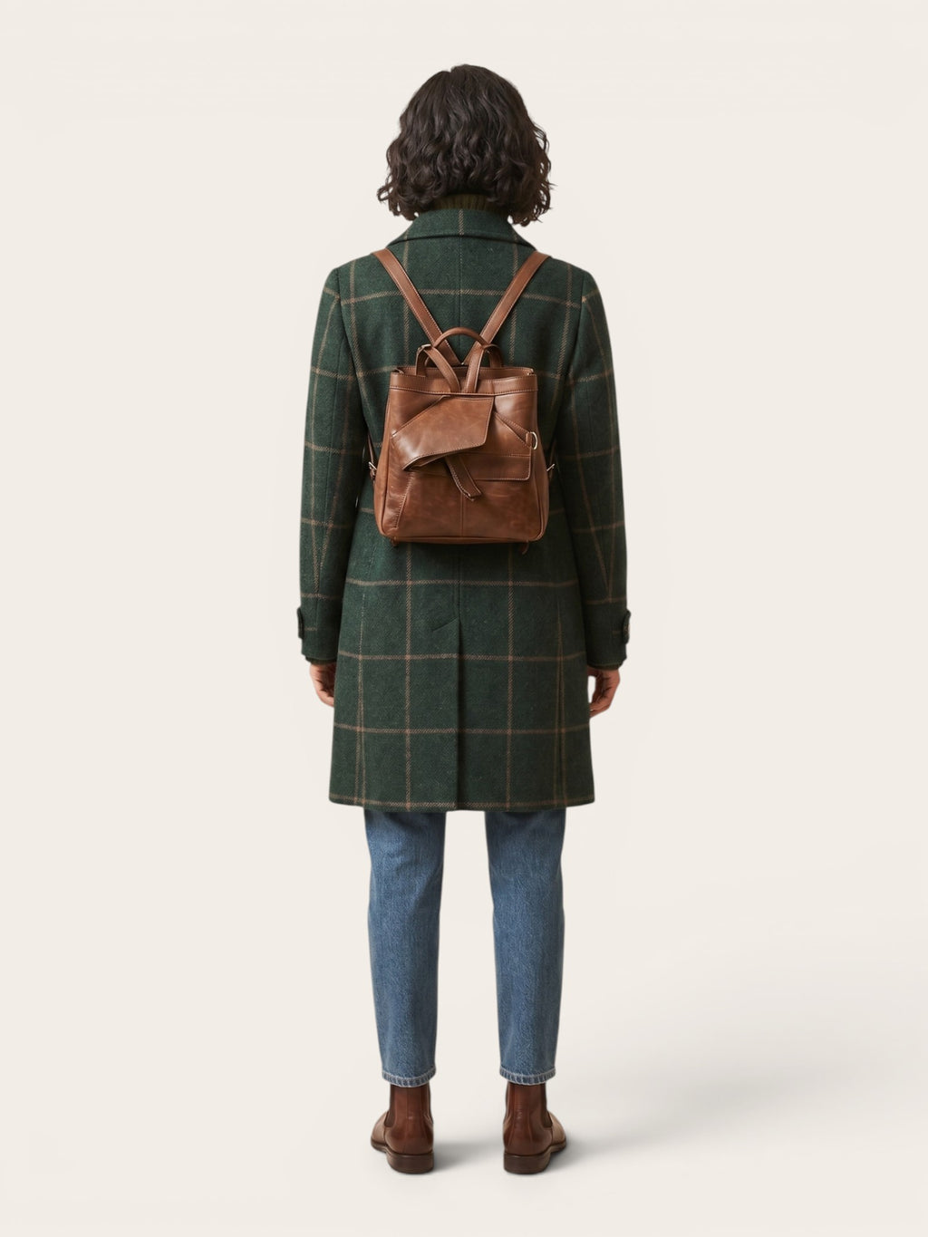 Catherine - Heritage Plaid Tweed Coat