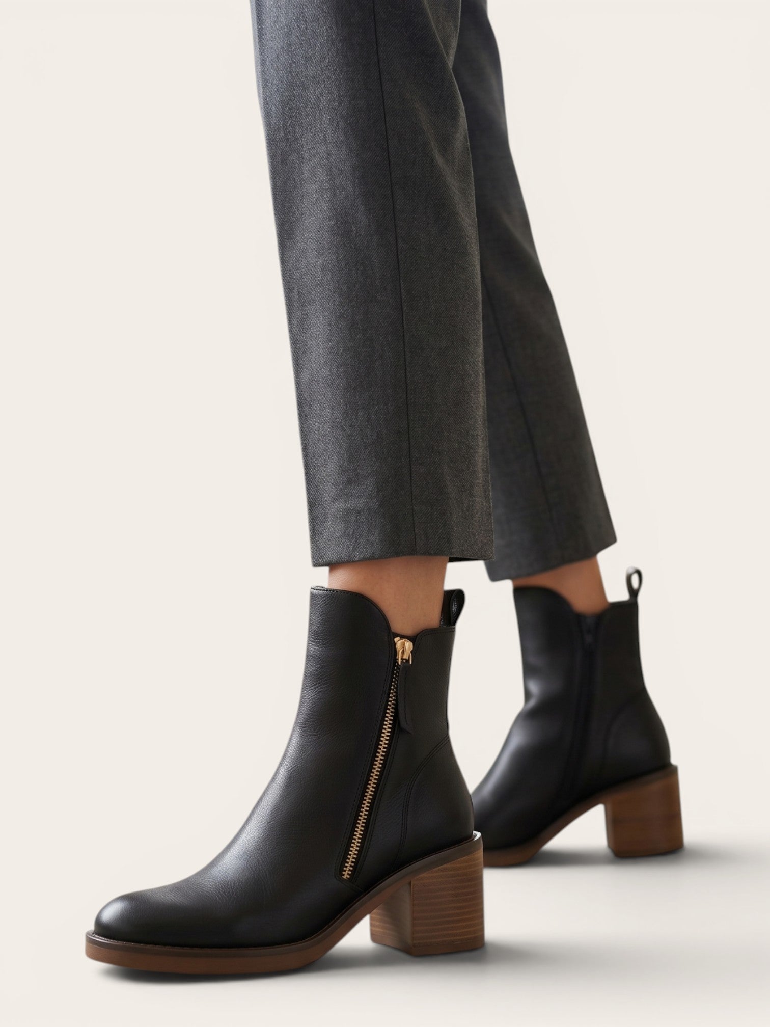 Gloria – Leather Ankle Boots