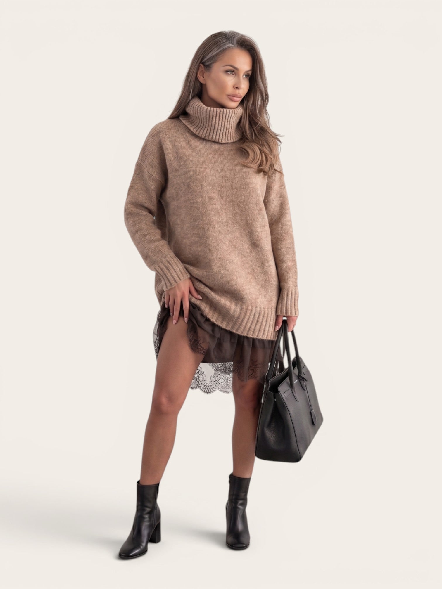 Nyra – Cozy Layered Dress Set