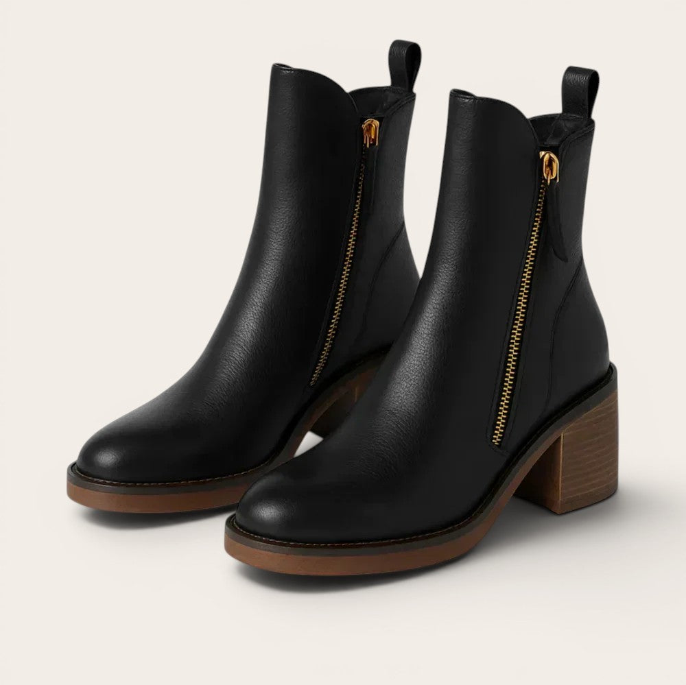 Gloria – Leather Ankle Boots