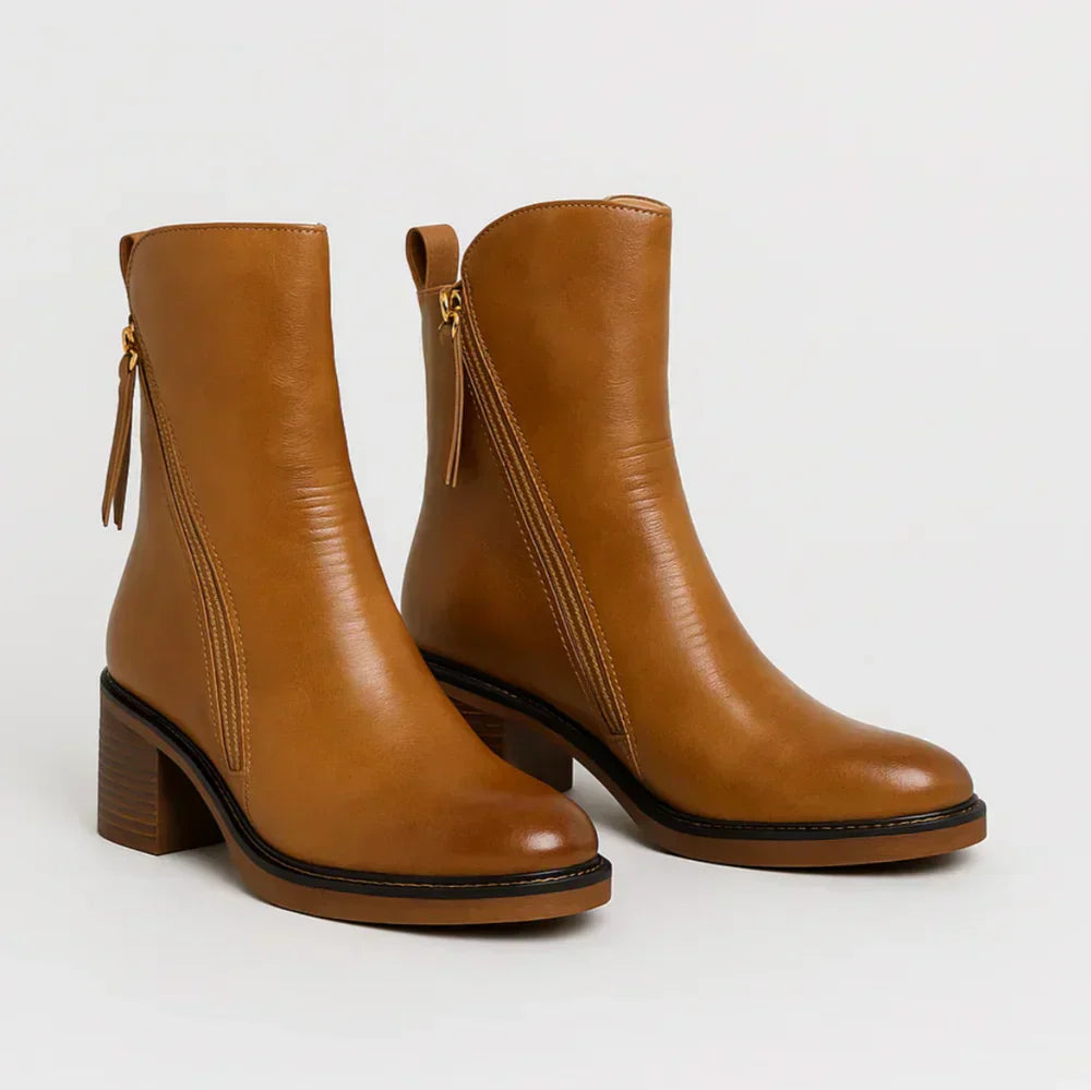 Gloria – Leather Ankle Boots